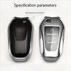 MEDZUK 5 Colours Key Case, Compatible with Opel Astra L