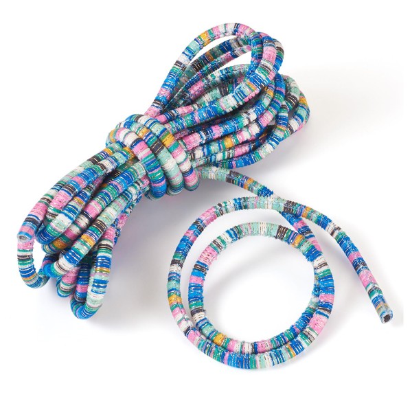 Cheriswelry 5.47 Yards 5mm Elastic Sewing String Soft Stretch Beading