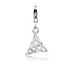 Nenalina Celtic Knot Lobster Clasp Charm Pendant for Charm Bracelet
