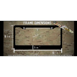 Unbranded Red Sun Initial D Drifting Group Logo Plastic License Plate Frame Vinyl Decal 2