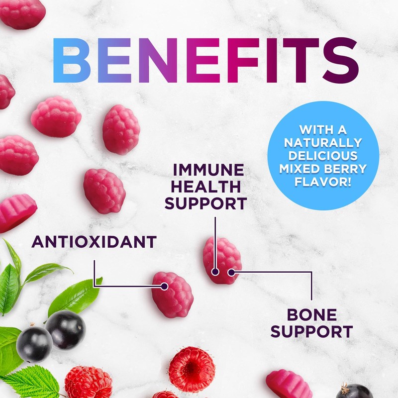 Zinc Gummies 50mg - Extra Strength Skin Health & Immune