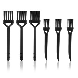 6pcs Anti Static ESD Brush for PC Lab Cleaning Brush for Keyboard, Electronics Cleaner Brushes Computer Keyboard, Small Portable Cleaning Kit for Printer Cleaner Gap Vent Track Narrow Space