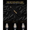 toolant T25 2" Impact Torx Bits, 1/4" Hex, S2 Steel,