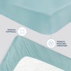 Dreamzie Fitted Sheet, 80 x 200 cm, High Bridge up