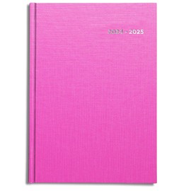 A4 Week to view 2024-2025 Academic Diary | Mid year Diary by Pirongs - Pink