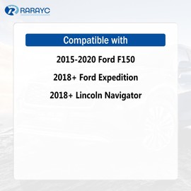 RARAYC 7L1Z-9H465-B Vacuum Solenoid Valve Compatible with Ford F150 2015-2020 Expedition Lincoln Navigator 2018+ with FL3Z-3A788-B Check Valve Combo Kit 4X4 4WD