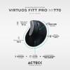 Acteck Mouse Ergonomico VIRTUOS Fitt Pro MI770 1600dpi Inalambrico 8