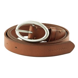 Marc O'Polo Elly Women's Belt Dark Brown 90, Classic Cognac