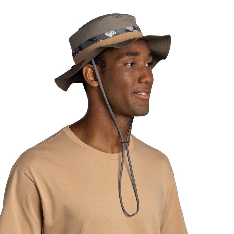 Buff| Cappello Explore Booney, Regolabile, Confortevole, Protezione UPF50, Pieghevole, Outdoor,