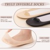 MANZI Invisible No Show Socks Women Ultra Low Cut Footsies