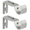 Anndason Heavy Duty Adjustable Curtain Rod Brackets Rod Holders for