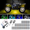 LEDGlow 6pc Advanced Million Color LED ATV UTV Quad 4x4