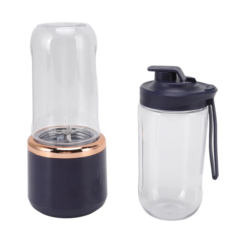 300ml Portable Blender Cordless for Shakes Juice Six Blades USB
