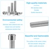 900 Pcs M2 M3 M4 Bolts and Nuts Set, Assorted