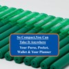 THINK2MASTER [24 Pens - Green Ink Think2 0.5mm Pocketable Mini