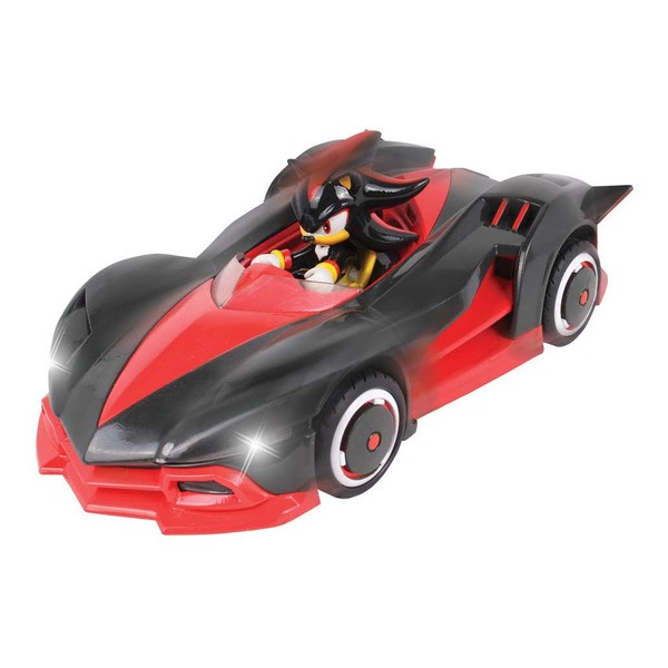 NKOK Team Sonic Racing 2.4Ghz Remote Controlled Car with Turbo Boost - Shadow The Hedgehog , Red