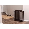 INTERNET'S BEST Arched Top Dog Gate | 3 Panel, 24"