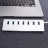 USB Hub 3.0 Splitter, 7 Port USB Data Hub Charging
