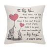 Bommex Niece Cushion Cover Throw Pillow Cover Niece Gifts from