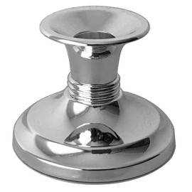 SILBERKANNE Sylt Candlestick H 6 cm Premium Silver Plated Elegant Silver-Plated in Top Workmanship Ready to Give as a Gift with Stylish Gift Packaging