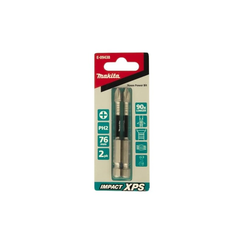 Makita Impact XPS Power Bit Set, PH2 x 75 mm