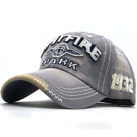 CheChury Distressed Baseball Cap, Unisex Retro Baseball Cap, Adjustable Leisure Hat, Baseball Cap, Hip Hop Outdoor Hat for Men and Women, black