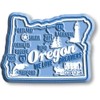 Oregon Premium State Magnet by Classic Magnets, 2.5" x 1.9",