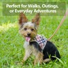 Sunraymascota Dog Harness for Small Sized Dog,Hook-and-Loop Easy On/Off, Reflective