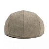 JANGOUL - Gorro de Boina de Tweed de Lana para