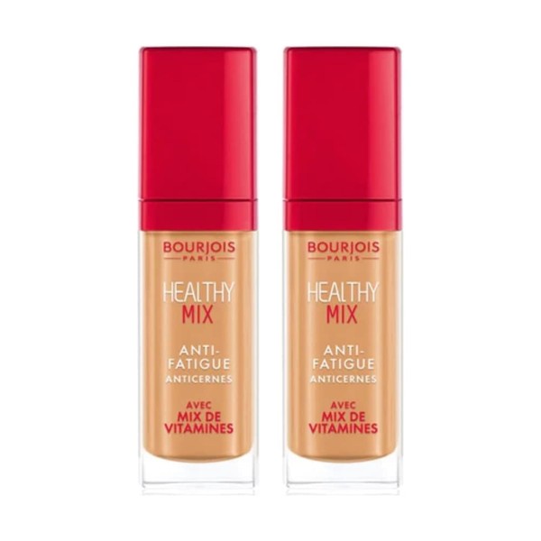 2 x Bourjois Healthy Mix Anti Fatigue Concealer 7.8ml Sealed