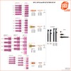 SÜA - Alumina Nozzle Cups for TIG Welding Torches Series