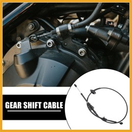 Partuto 1pcs Gear Shifter Transmission Control Shift Cable for Ford Bronco 1992-1996 for Ford F-150 F-250 F-350 1992-1997 Replacement