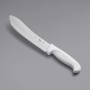 Choice Butcher Knife with White Handle (select size below) -