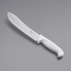 Choice Butcher Knife with White Handle (select size below) - 8 Inch