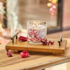 Peppermint Scented 3-wick Candle in Glass Jar | Candles for