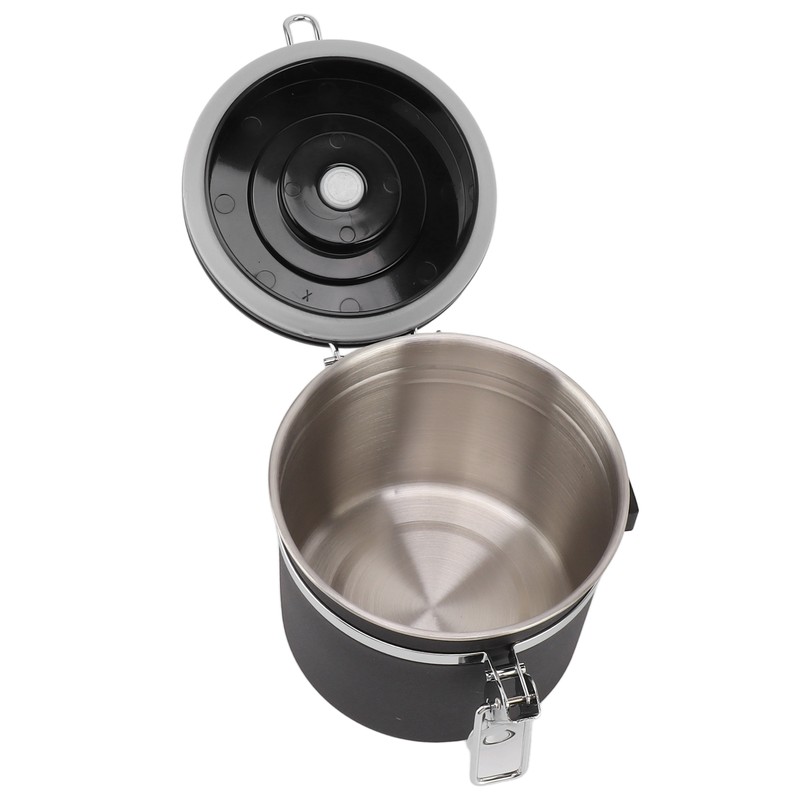 Airtight Coffee Canister 1.2L 304 Stainless Steel Coffee Bean Storage
