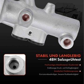 Frankberg Master Brake Cylinder Compatible with C.a.y.e.n.e 92A 2002-2015 M.u.l.t.i.v.a.n V 7E 7H 2003-2015 T.o.u.a.r.e.g 7L 7P 2002-2018 Transpor. ter V 7E 7. H 7J 2003-2015 Replace# 7L0611019E