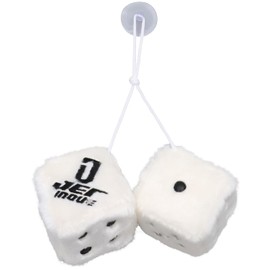 Jet Inoue 590984 Hanging Dice, White