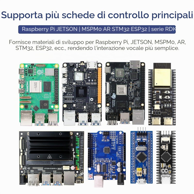 Modulo di interazione vocale Yahboom AI, funzioni di riconoscimento vocale