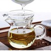 LeYin Tea Filter, Nylon Strainers,Kungfu Tea Funnel, with Base (transparent)
