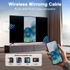 Wireless HDMI Display Dongle Adapter Transmitter Wireless Extender Cable Streaming