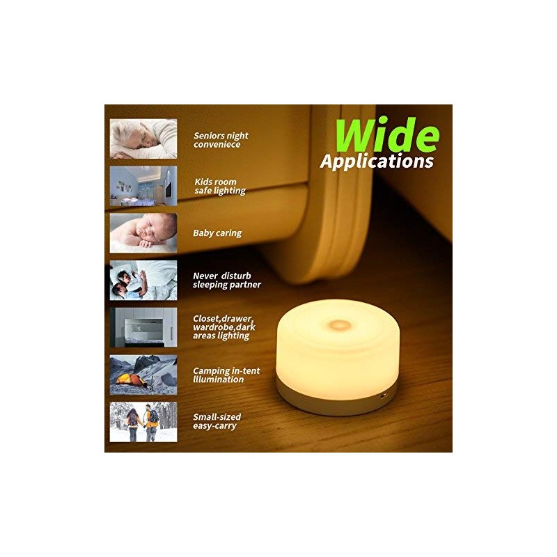 FC-Fancier Dimmable Light,Touch Sensor Bedside Lamp, Kids Children Adult Nightlight,Bedroom