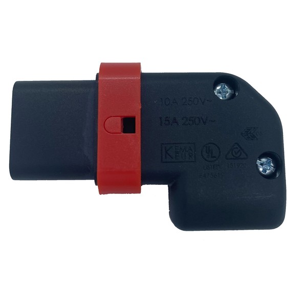 Webber Electronics 10 Pack IEC Lock+ PA130100RBK-10 Right or Left