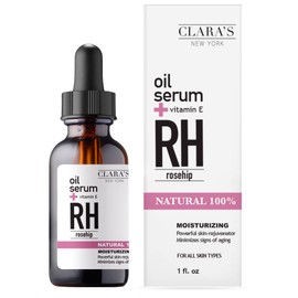 Clara's New York Moisturising Rosehip Facial Oil Serum 30 ml