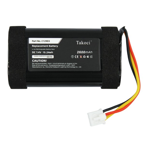 SCESMIA Replacement C129D3 Battery for B-ANG & Olufsen BeoPlay A1