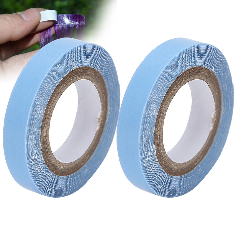 2pcs 3 Yards Hair Extension Adhesive Tape Waterproof Sweatproof DoubleSided