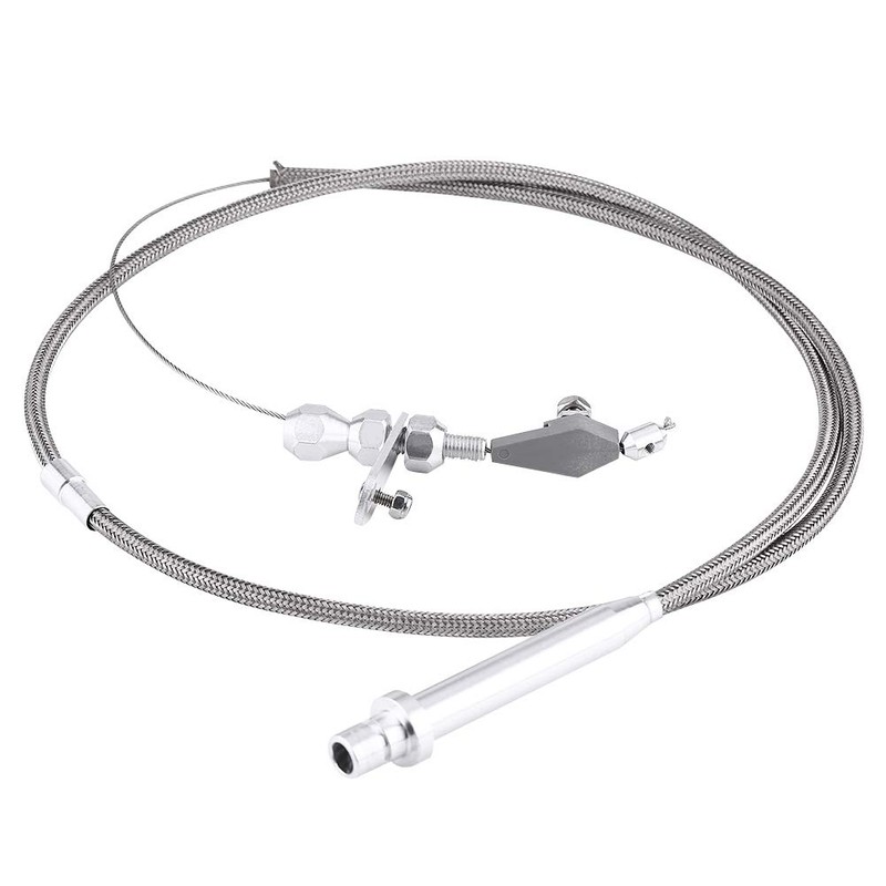 Stainless Kick Down Cable Transmission Kick Down Cable for TH350