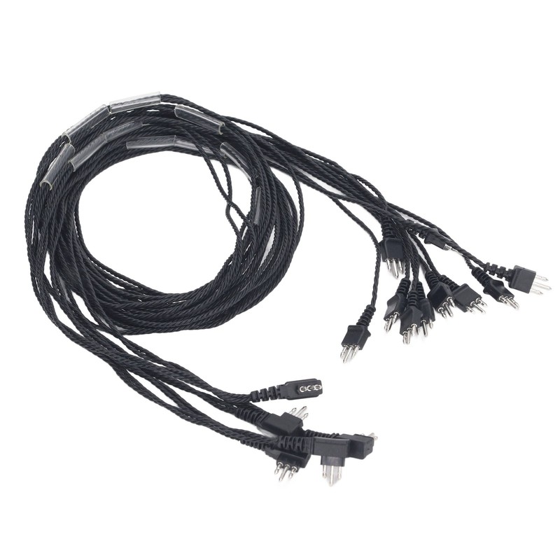 5pcs Sound Aid Adapter Cable Recevier Cable Hearing Device Accessories