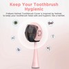 Frekare Helmet Toothbrush Covers Caps, Toothbrush Head Protector for Household
