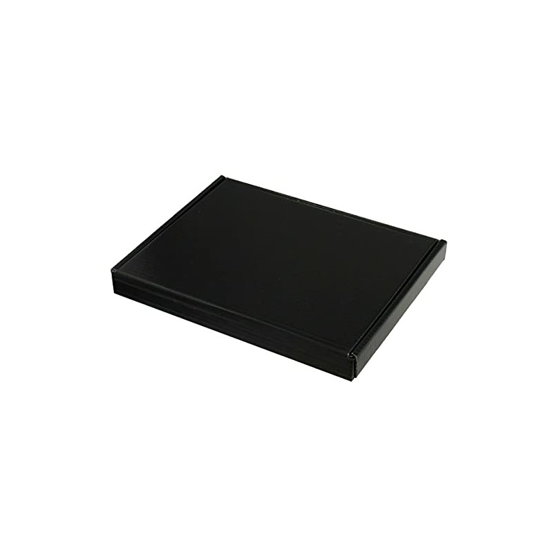30 x C6 A6 Black Box 160x115x22mm (6.3x4.5x 0.8") RM
